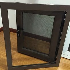 華建鋁業(yè)門窗新款1.8厚304不銹鋼防盜金剛網(wǎng)紗窗 堅固守護，盡顯品質(zhì)